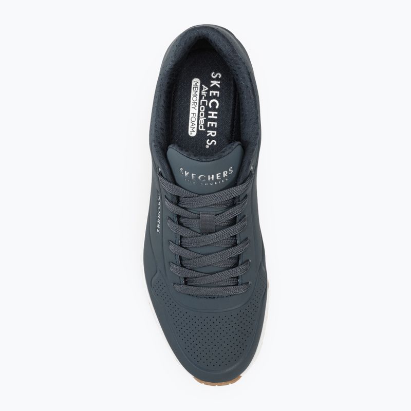 Încălțăminte pentru bărbați SKECHERS Uno Stand On Air navy/white 5