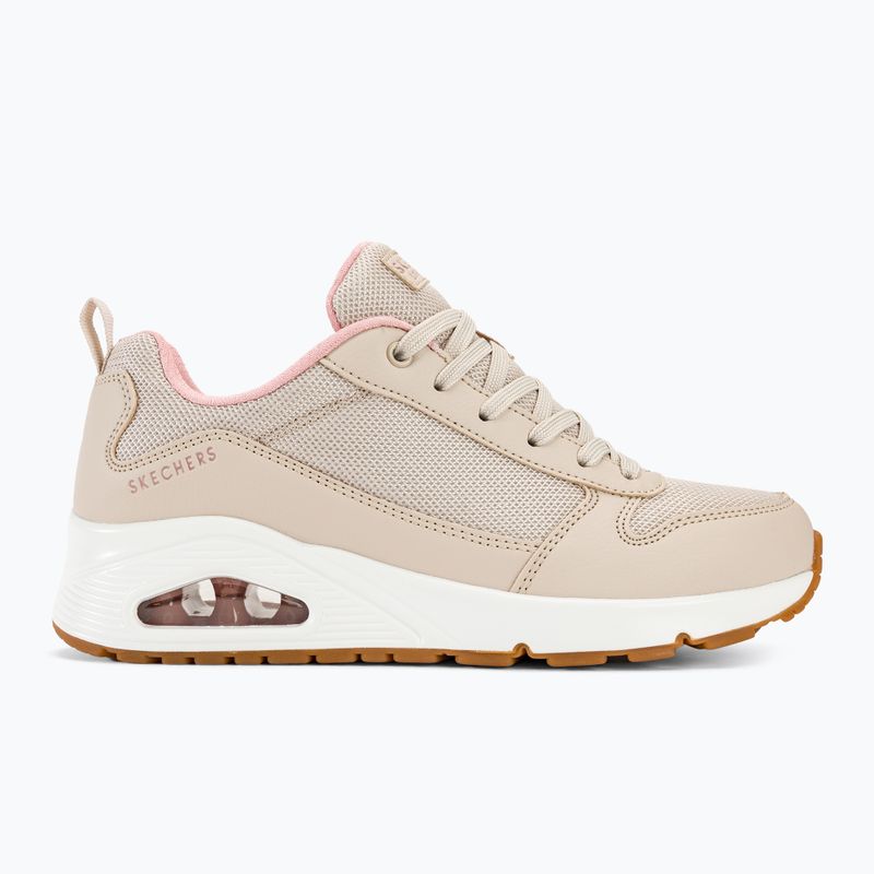 Încălțăminte pentru femei SKECHERS Uno Inside Matters beige 3