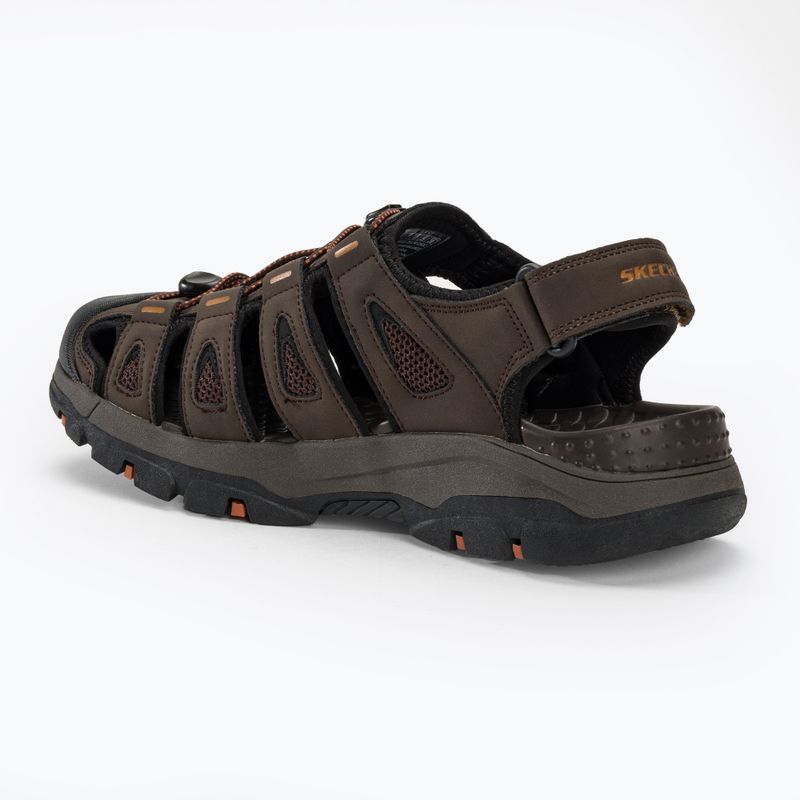 Sandale pentru bărbați SKECHERS Tresmen Outseen chocolate 3