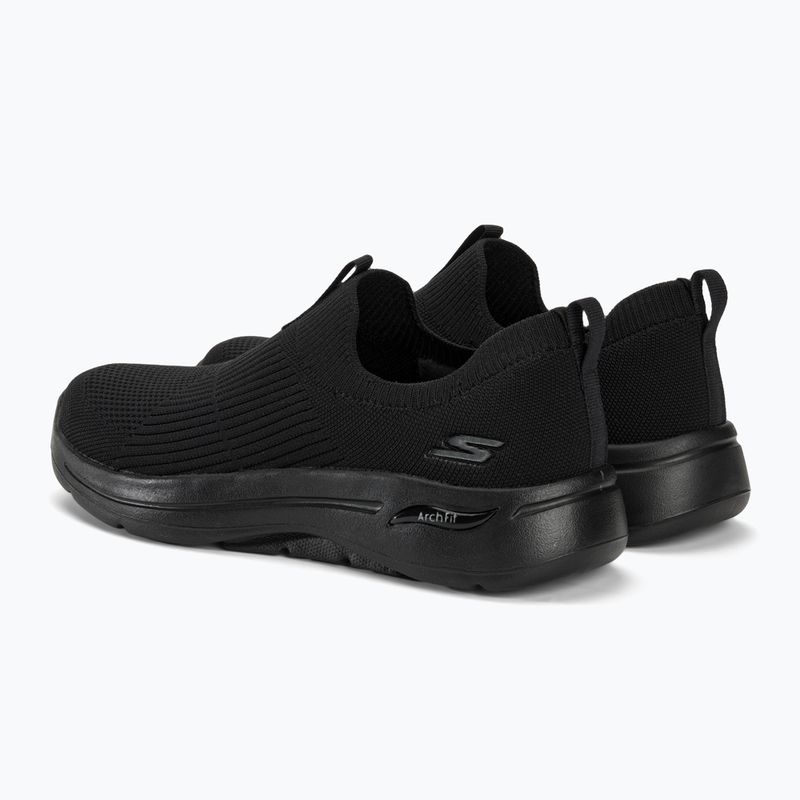 Încălțăminte pentru femei SKECHERS Go Walk Arch Fit Iconic black 3