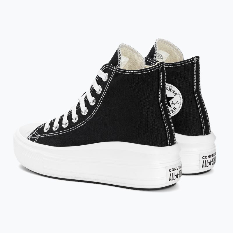 Încălțăminte pentru femei Converse Chuck Taylor All Star Move Platform Hi black/natural ivory/white 3