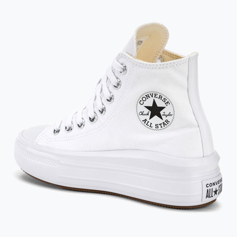 Încălțăminte pentru femei Converse Chuck Taylor All Star Move Platform Hi white/natural ivory/black 4