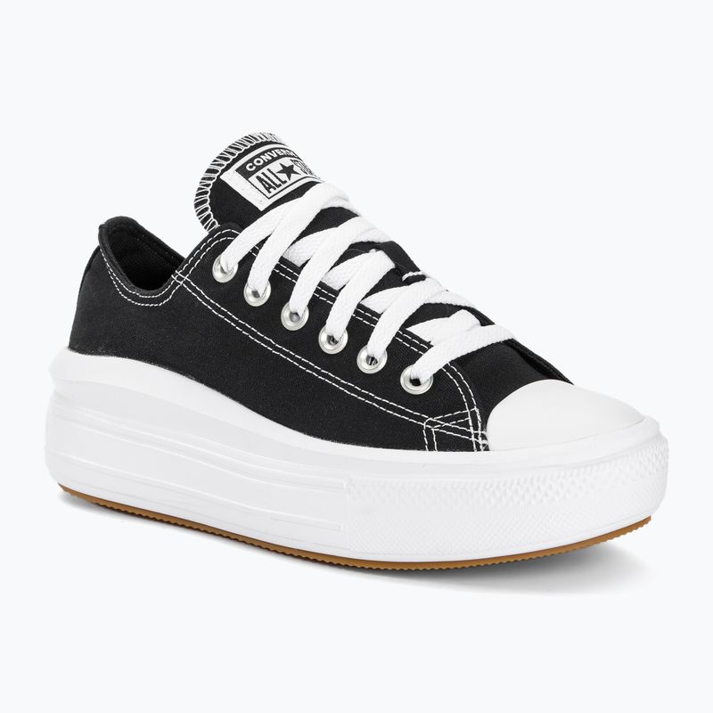 Încălțăminte pentru femei Converse Chuck Taylor All Star Move Canvas Platform Ox black/white/white