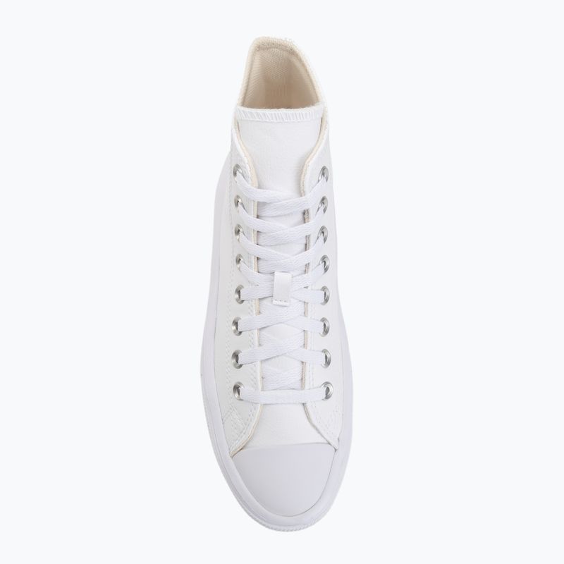 Teniși pentru femei Converse Chuck Taylor All Star Move Platform Leather white 5