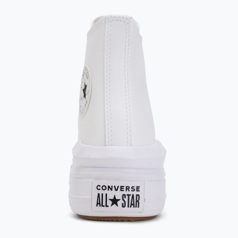 Teniși pentru femei Converse Chuck Taylor All Star Move Platform Leather white 6