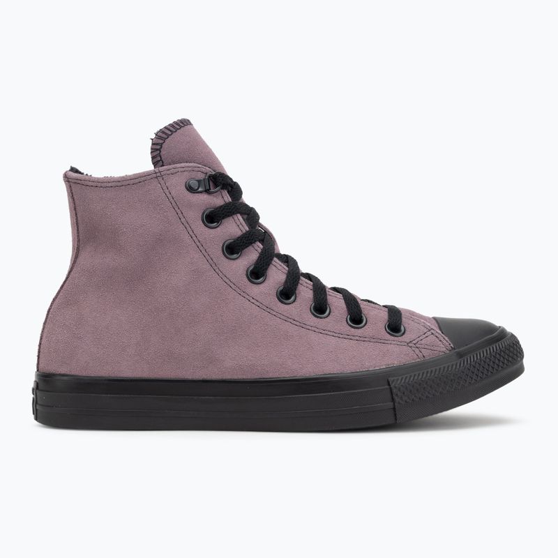 Adidași Converse Chuck Taylor All Star Hi Suede Faux Fur gray/purple 2