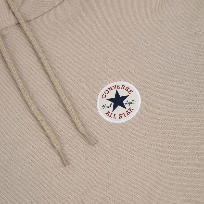 Hanorac Converse Go-To Chuck Taylor Patch Hoodie 10026983-A04 papyrus 3