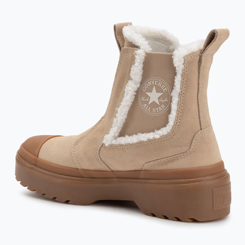 Încălțăminte pentru femei Converse Chuck Taylor All Star Chelsea Lugged Suede warm quarry/egret/gum 3