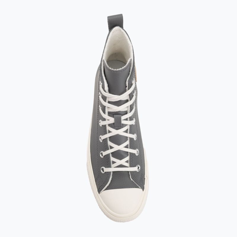 Încălțăminte pentru femei Converse Chuck Taylor All Star EVA Lift Platform Leather sharkskin/warm quarry/egret 5