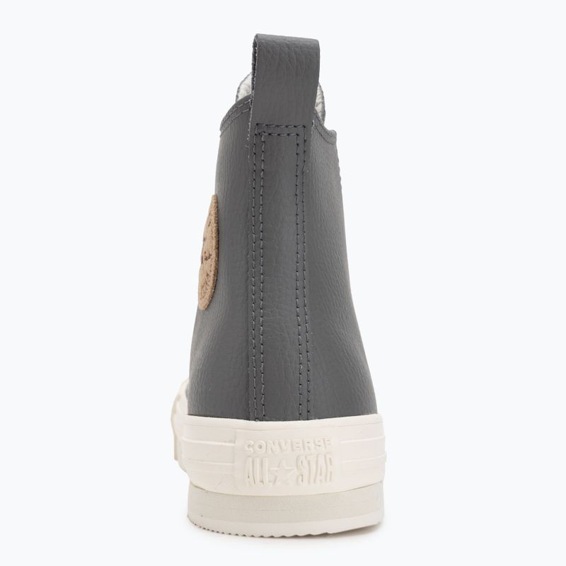 Încălțăminte pentru femei Converse Chuck Taylor All Star EVA Lift Platform Leather sharkskin/warm quarry/egret 6