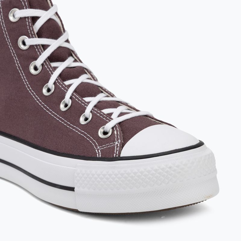 Teniși pentru femei Converse Chuck Taylor All Star Lift Hi trail mixed/natural ivory 7