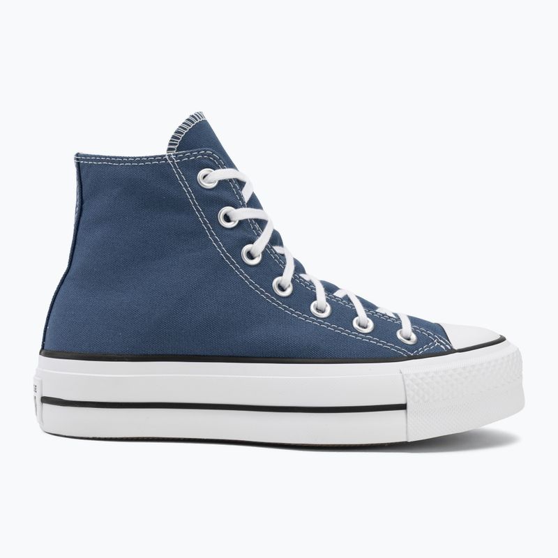Teniși pentru femei Converse Chuck Taylor All Star Lift Hi slacker blue/whie/black 2
