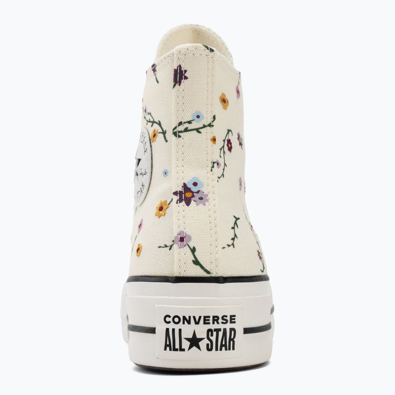 Teniși pentru femei Converse Chuck Taylor All Star Lift Hi erget/vintage white/black 6