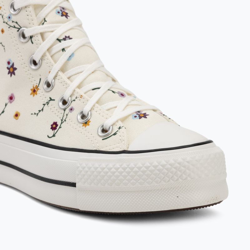 Teniși pentru femei Converse Chuck Taylor All Star Lift Hi erget/vintage white/black 7