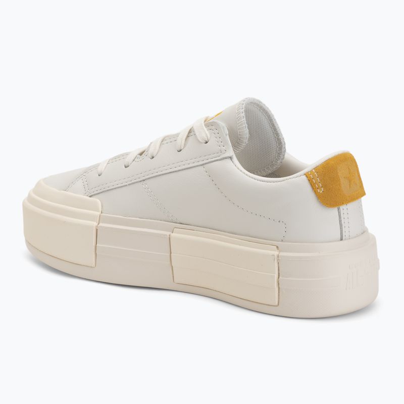 Teniși pentru femei Converse Chuck Taylor All Star Cruise Leather vintage white/yellow 3