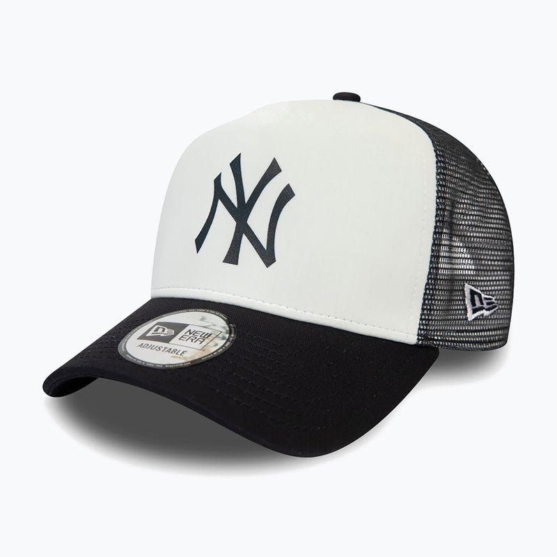Șapcă cu cozoroc New Era Team Block Trucker NYY negru/alb 2