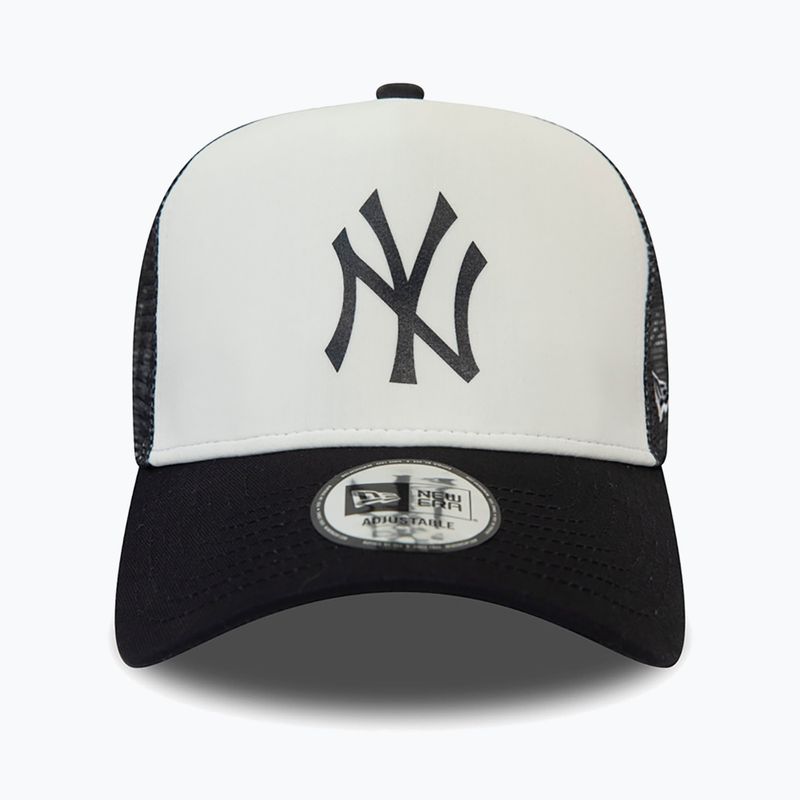 Șapcă cu cozoroc New Era Team Block Trucker NYY negru/alb 3