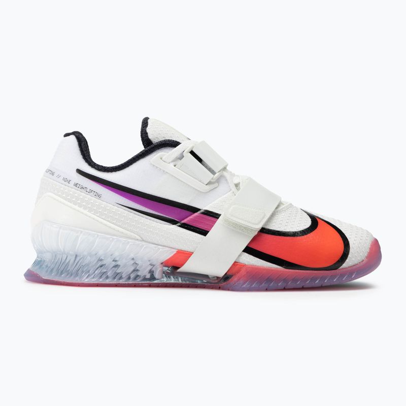 Încălțăminte de ridicare greutăți Nike Romaleos 4 Limited Edition pale ivory/bright crimson/hyper fiolet 2