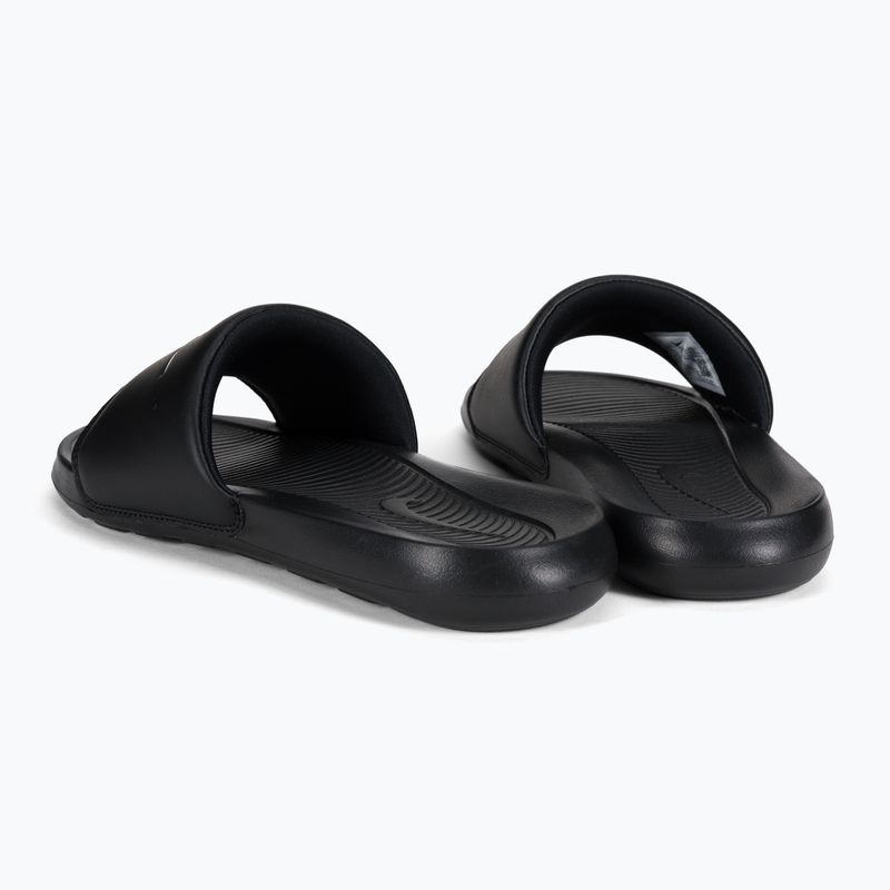 Papuci bărbați Nike Victori One Slide black/black/white 3