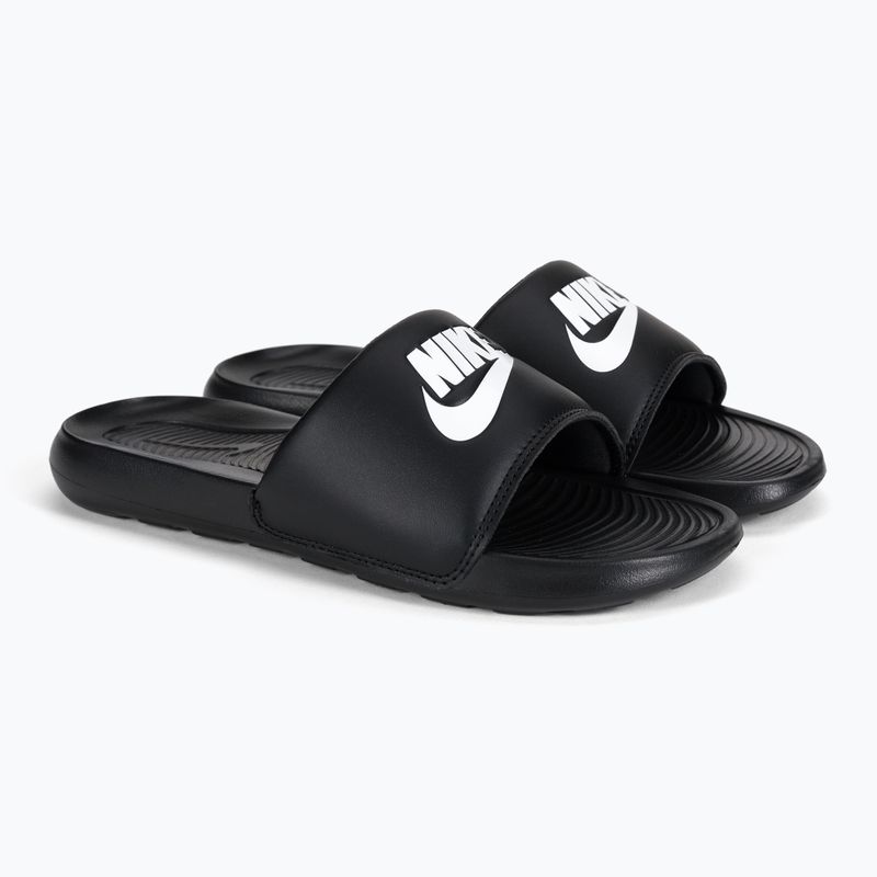 Papuci bărbați Nike Victori One Slide black/black/white 5