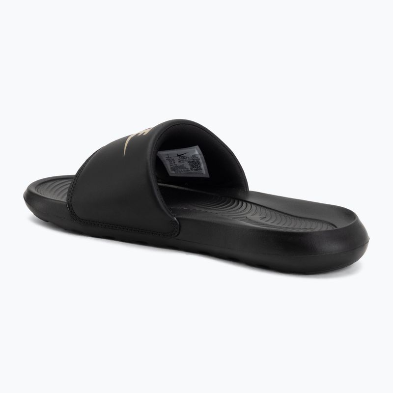 Șlapi pentru bărbați Nike Victori One Slide black/metallic gold 3