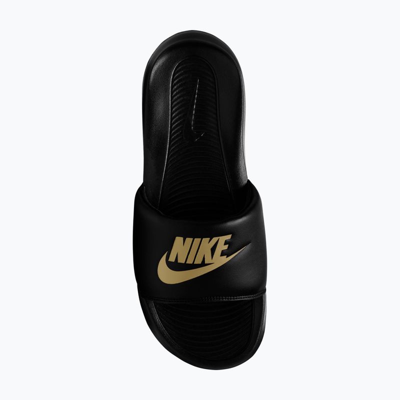Șlapi pentru bărbați Nike Victori One Slide black/metallic gold 4