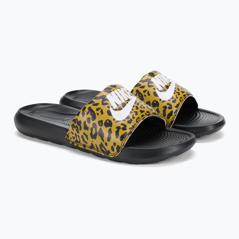 Flip-flops pentru femei Nike Victori One Slide Print, negru, CN9676-700 5