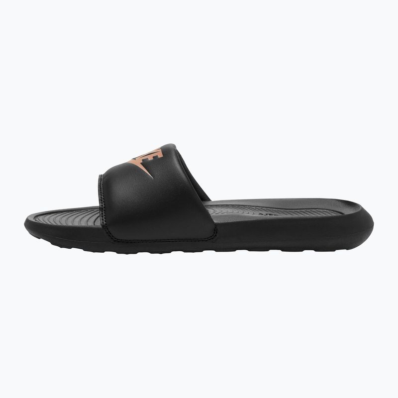 Șlapi pentru femei Nike Victori One Slide black/black/metallic red bronze 2