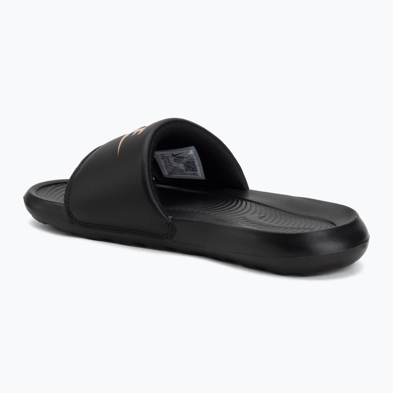 Șlapi pentru femei Nike Victori One Slide black/black/metallic red bronze 3
