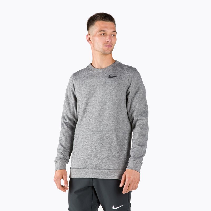 Hanorac de antrenament Nike Therma Crew 63 pentru bărbați, gri CU7271-063