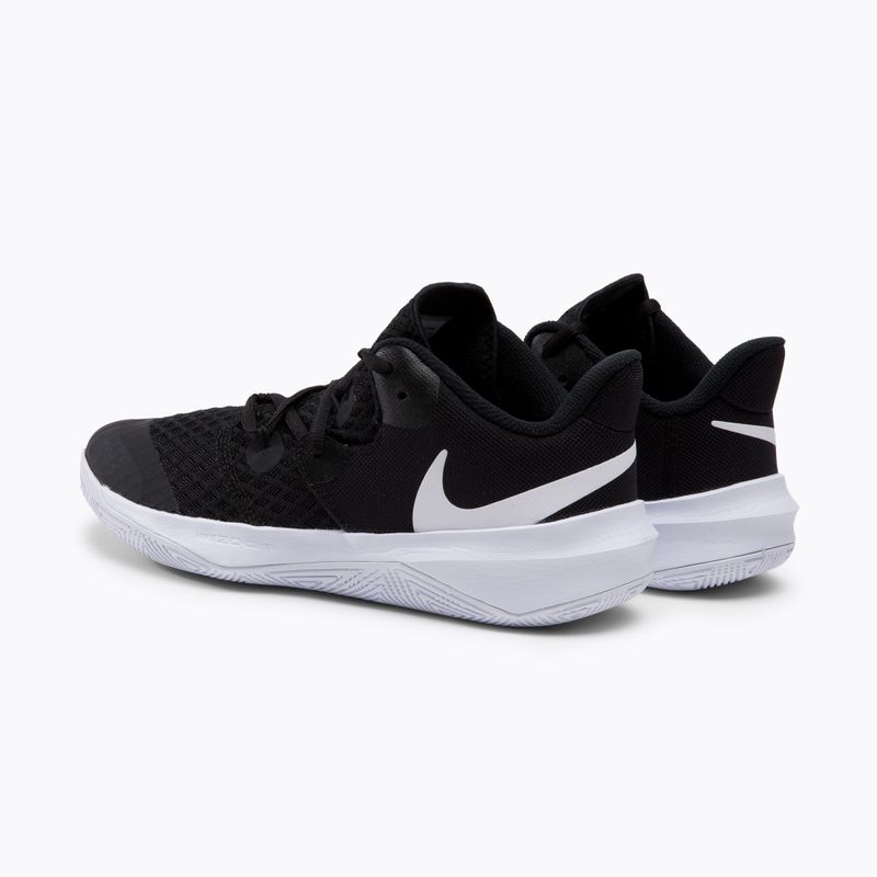 Pantofi de volei Nike Zoom Hyperspeed Court negru/alb 3