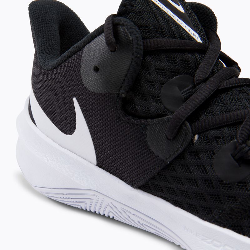 Pantofi de volei Nike Zoom Hyperspeed Court negru/alb 7