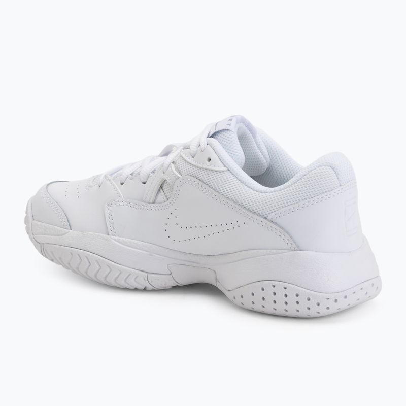 Încălțăminte de tenis pentru copii Nike Court Lite 2 Jr white/metallic silver 3