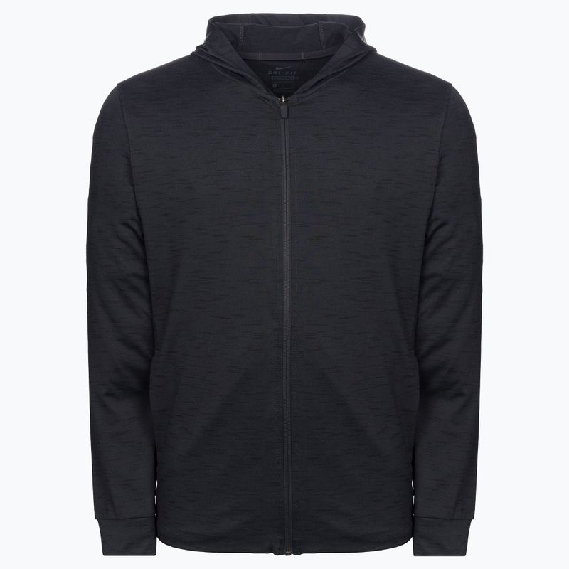 Hanorac de antrenament pentru bărbați Nike Ny Df Top Fz, negru, CZ2217-010