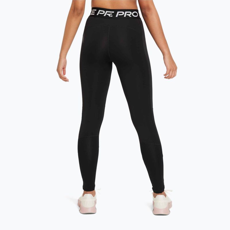 Colanți pentru copii Nike Pro Dri-FIT black/white 3