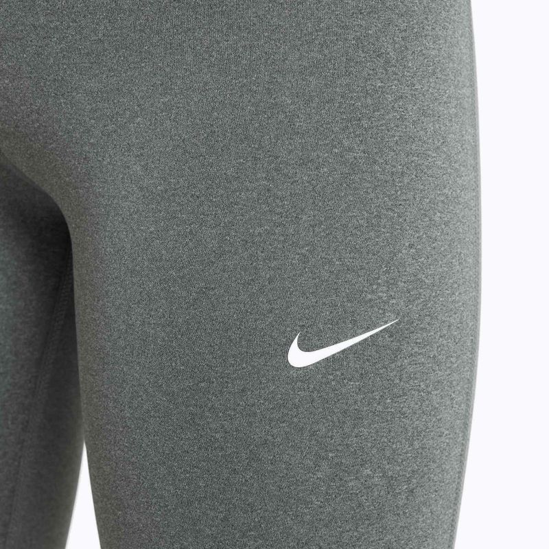 Colanți pentru copii Nike Pro Dri-FIT carbon heather/white 5