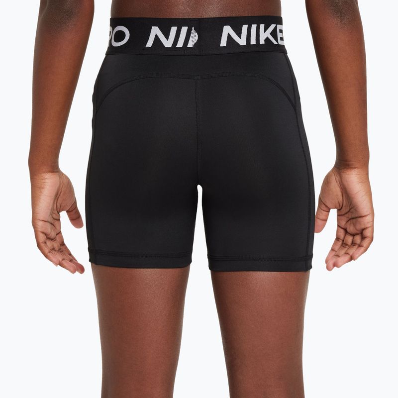Pantaloni scurți pentru copii Nike Pro black/white 3
