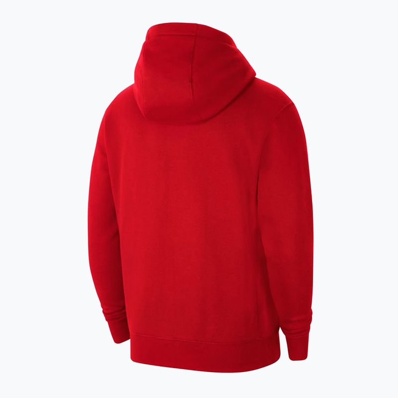 Bluză pentru bărbați Nike Park 20 Full Zip Hoodie university red/white/white 5