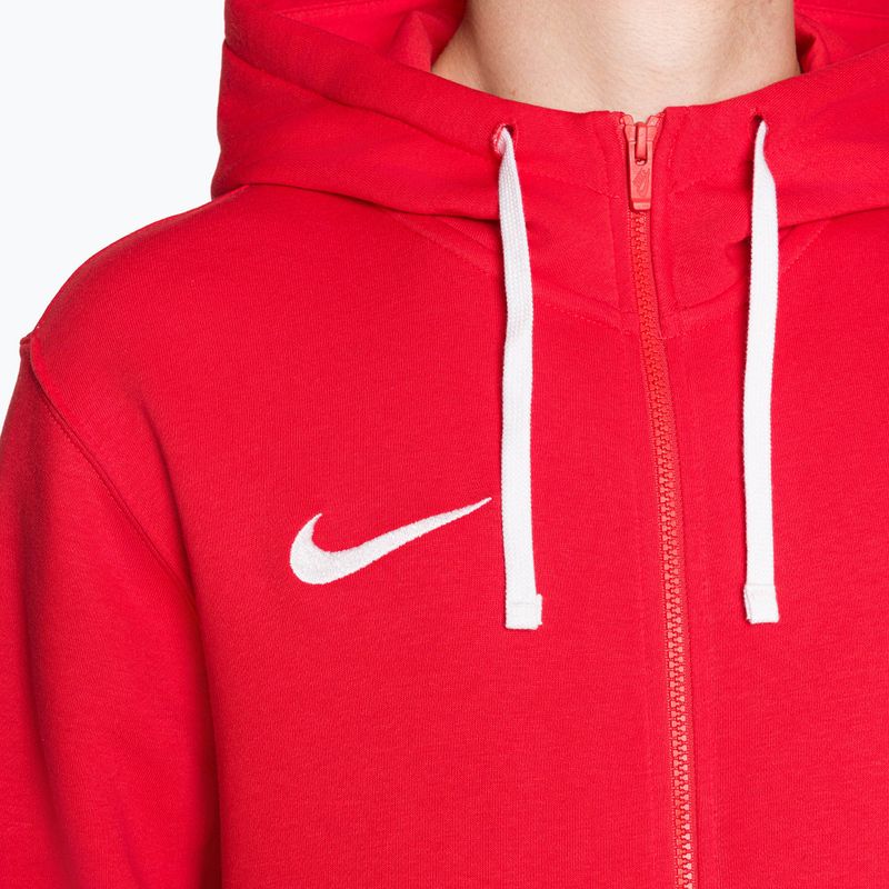 Bluză pentru bărbați Nike Park 20 Full Zip Hoodie university red/white/white 3