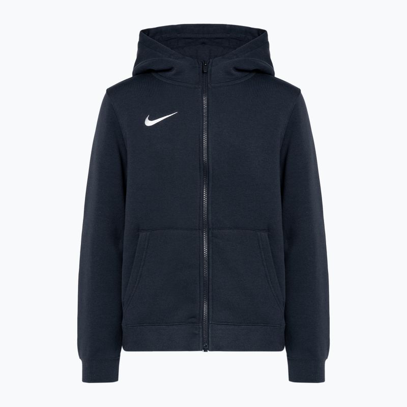 Bluză pentru copii Nike Park 20 Full Zip Hoodie obsidian/white