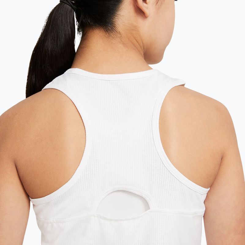 Tricou de tenis pentru copii Nike Victory white/white/black 5