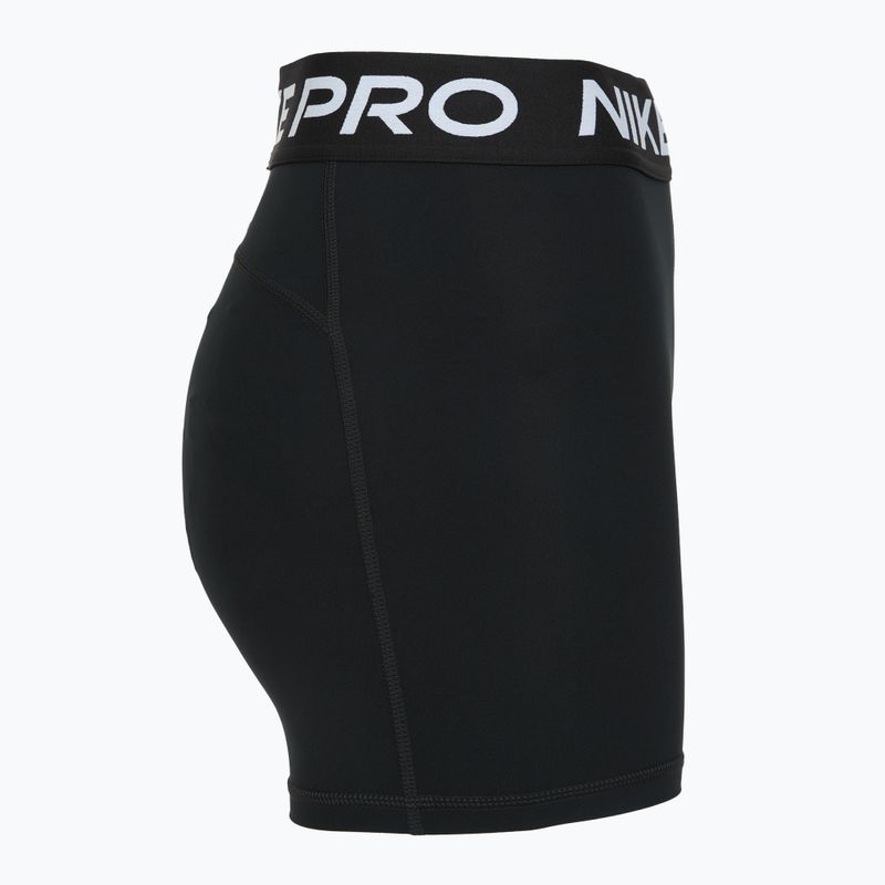 Pantaloni scurți de antrenament pentru femei Nike Pro 365 5" black/white 9