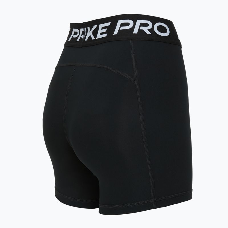 Pantaloni scurți de antrenament pentru femei Nike Pro 365 5" black/white 10