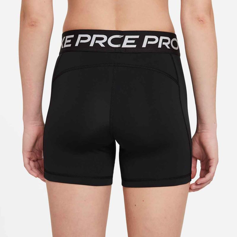 Pantaloni scurți de antrenament pentru femei Nike Pro 365 5" black/white 4