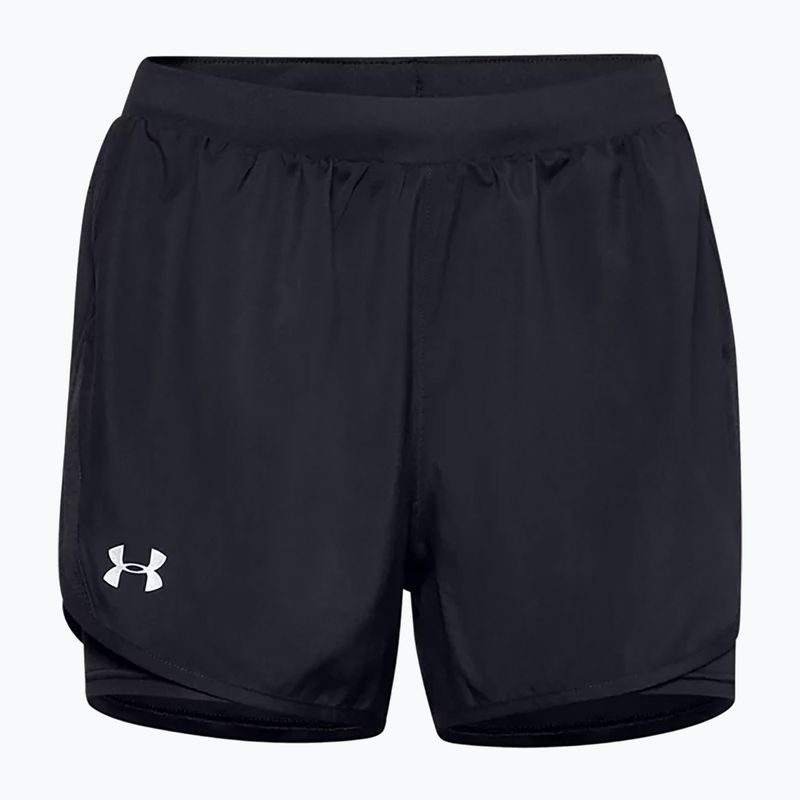 Under Armour Fly By 2.0 2N1 pantaloni scurți de alergare pentru femei negru 1356200