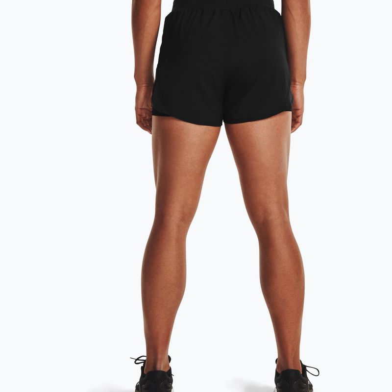 Under Armour Fly By 2.0 2N1 pantaloni scurți de alergare pentru femei negru 1356200 4