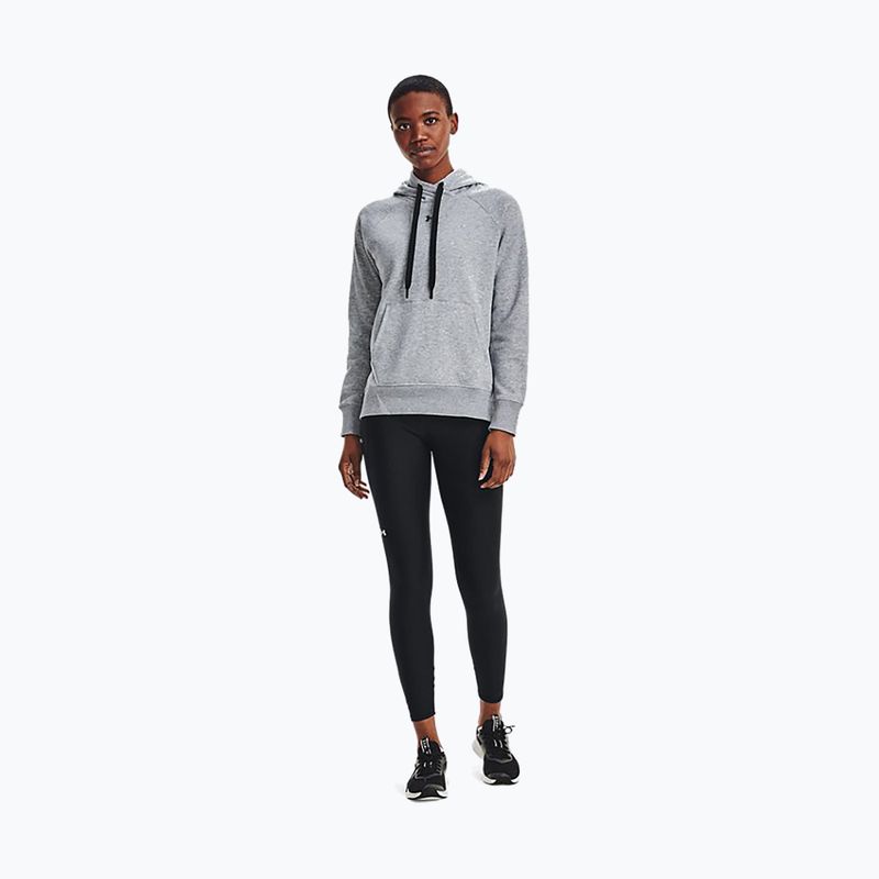 Hanorac cu glugă Under Armour Rival Fleece Hb pentru femei gri 1356317 5