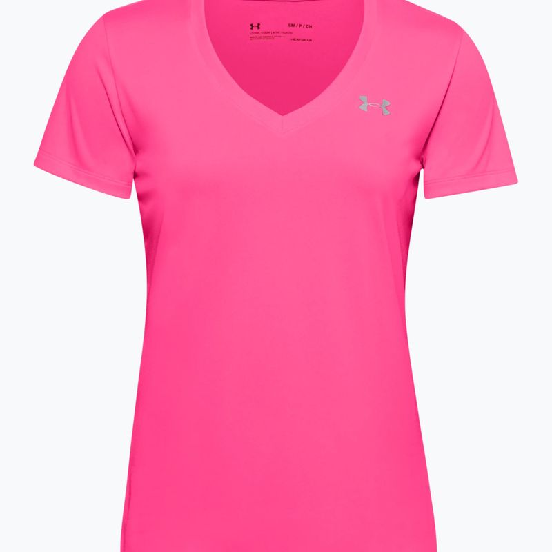 Tricou de antrenament pentru femei Under Armour Tech SSV - Solid 653 roz-argintiu 1255839