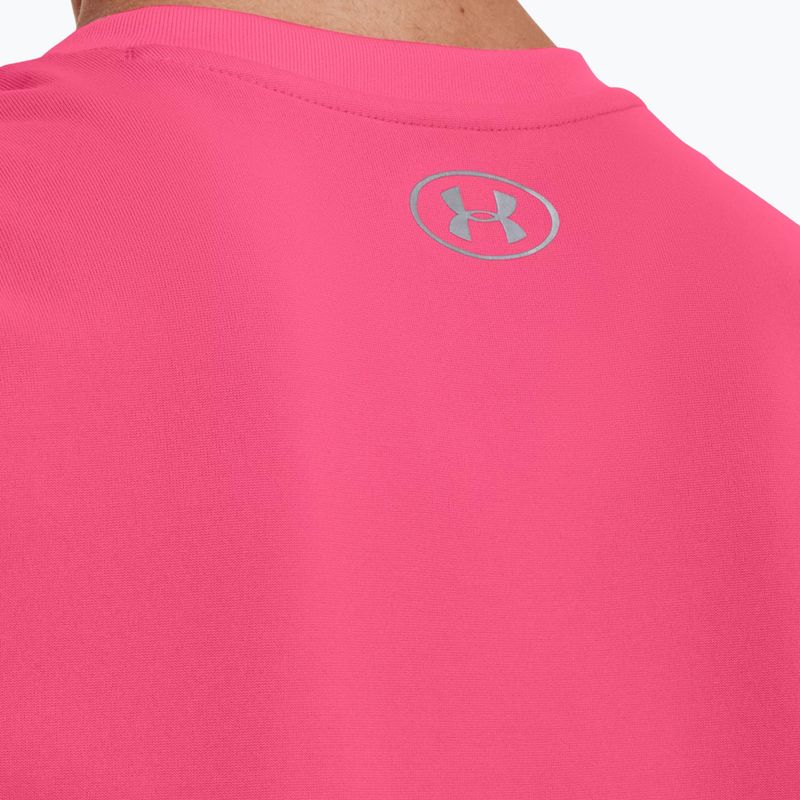 Tricou de antrenament pentru femei Under Armour Tech SSV - Solid 653 roz-argintiu 1255839 5