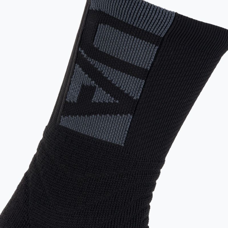 Under Armour Playmaker Mid-Crew șosete sport negru 1356615 3